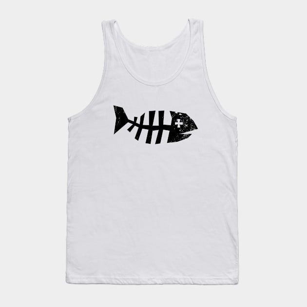 Dead Fish Tank Top by PsychicCat